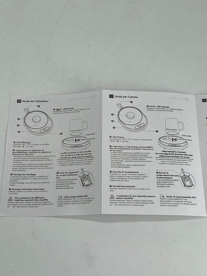 Constant Temperature Heating Coaster