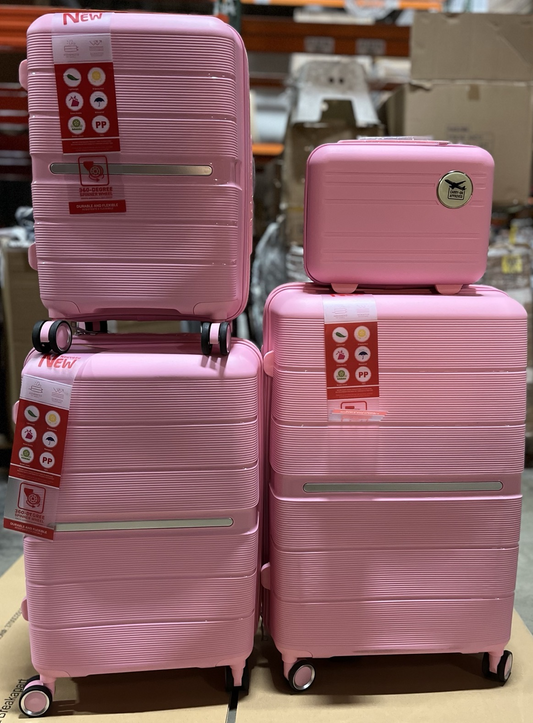 APPROVED Pink 4 Piece(14/20/24/28)OPEN BOX
