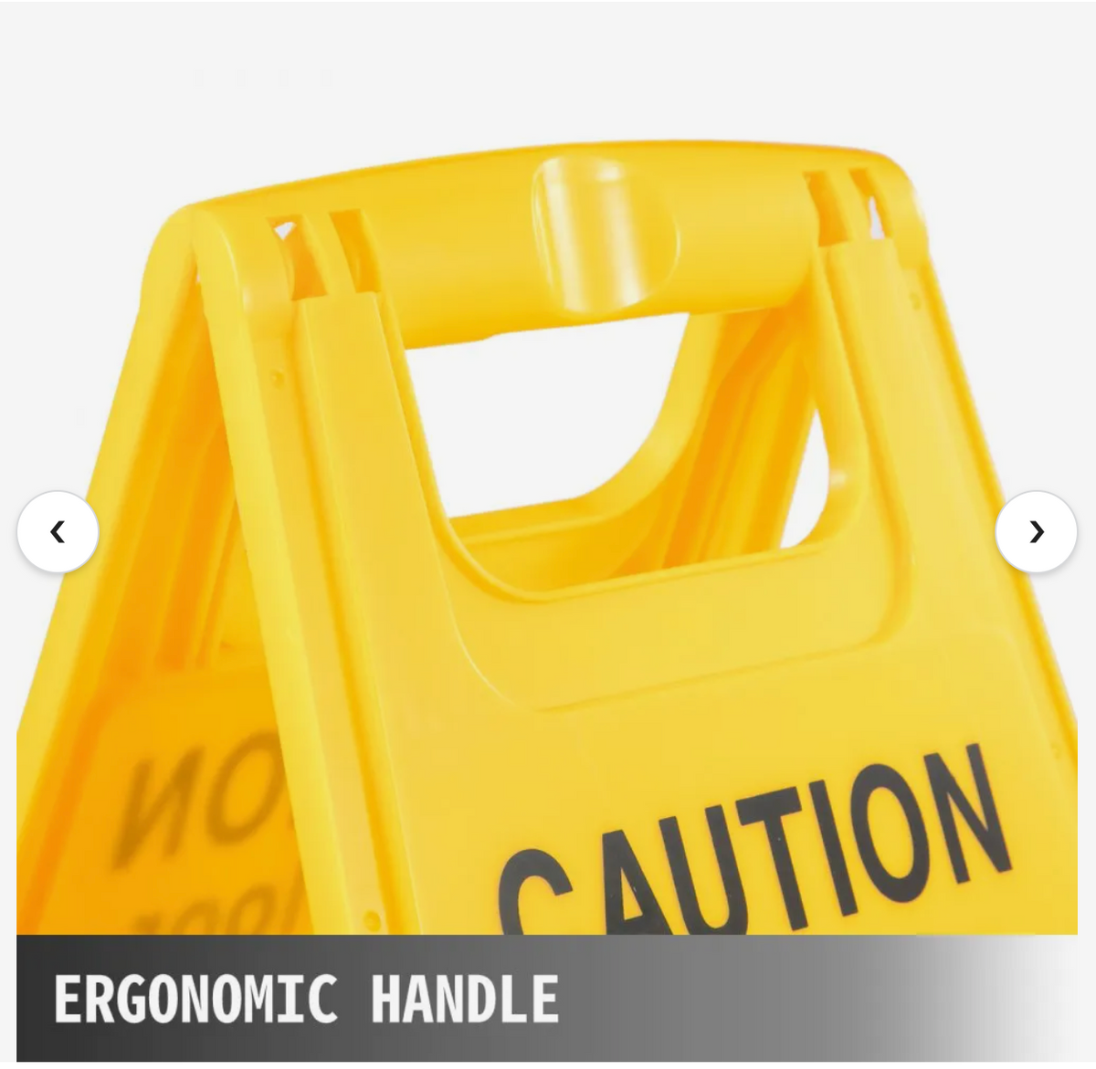 BestEquip 6 Pack Caution Wet Floor Signs 25\" Double Sided Caution Sign