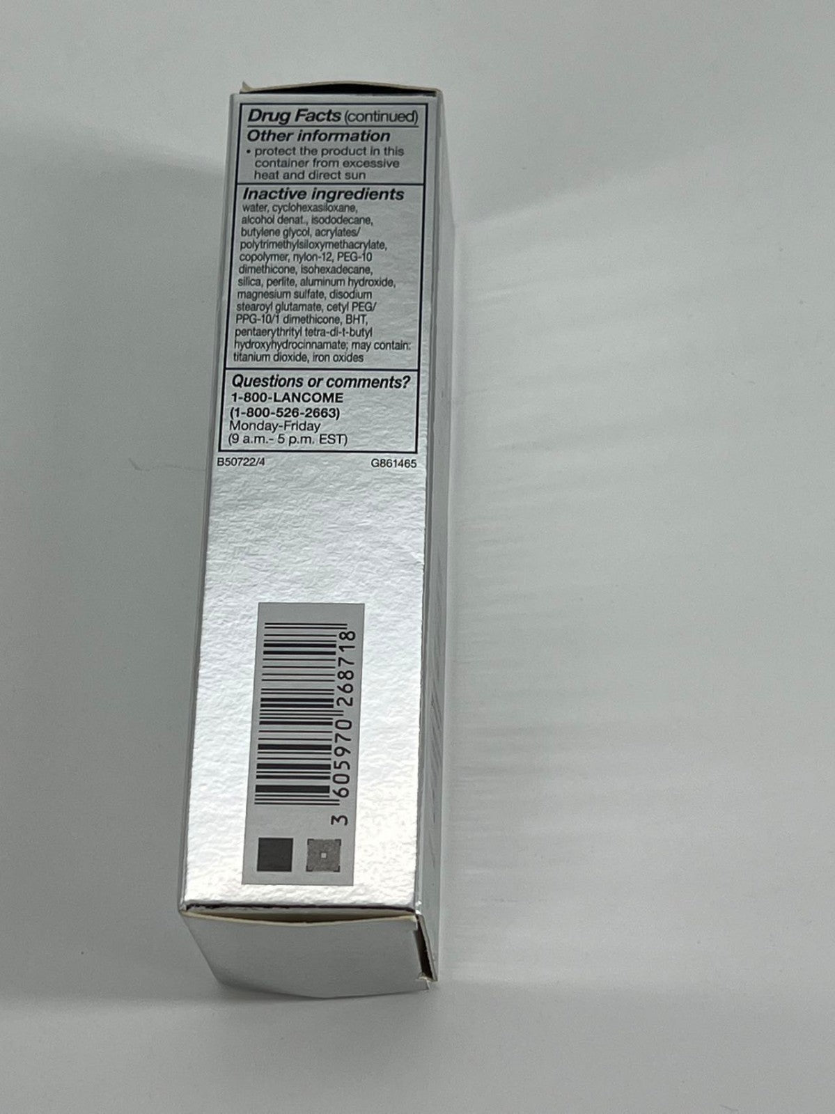 LANCOME ~ TEINT IDOLE ULTRA WEAR & COMFORT FOUNDATION ~ # 450 BISQUE (W) ~ 1 OZ