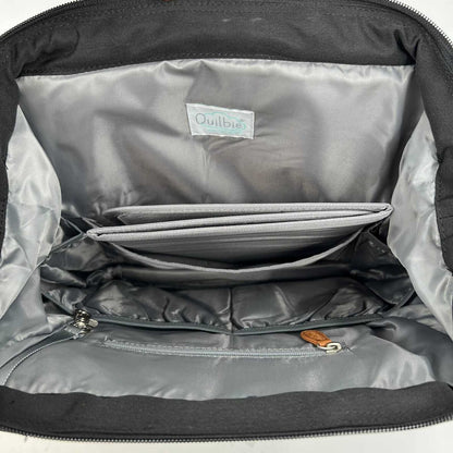 Quilbie Black 2-in-1 Diaper Bag Backpack | New With Tags