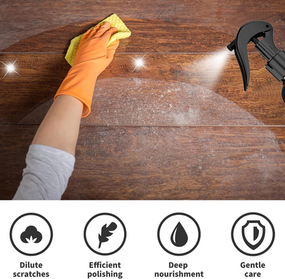 Pack Of 2: Wood Furniture Care Spray Beeswax Orange Oil Wood Polishing 150ml