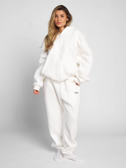 Zip Hoodie Size: XL Colour:Snow