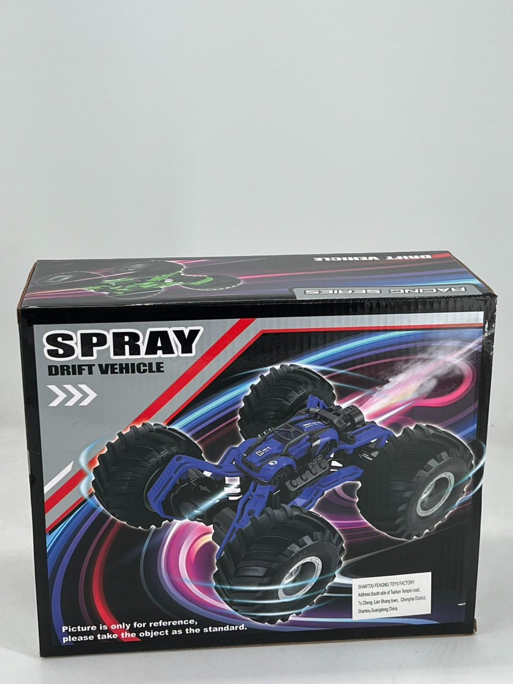 Spray RC Stunt Car 4WD Remote Control Monster Truck Lights 8+ Kids Toy