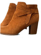 womens booties  Brown  size 8