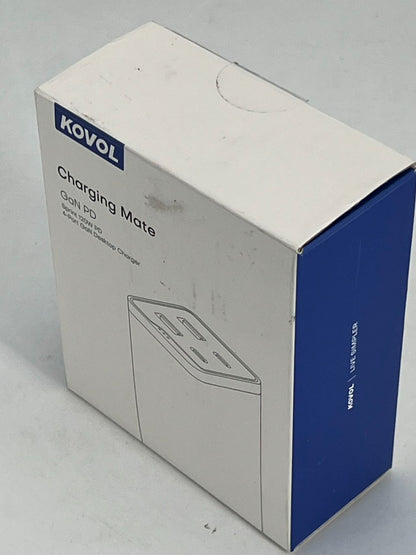 Kovol Charging Mate GaN PD Sprint 120W PD 4-Port Desktop Charger KV-PC001 New
