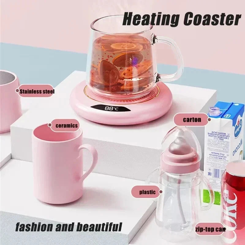 Coffee Mug Warmer Auto Shut Off Desk Mug Electric Warmer Thermostat Coaster