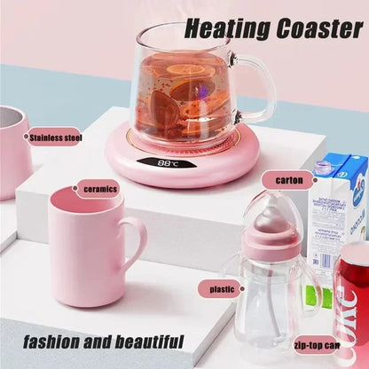 Coffee Mug Warmer Auto Shut Off Desk Mug Electric Warmer Thermostat Coaster