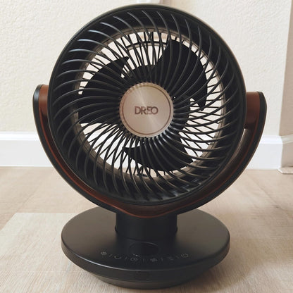 Open‑Box 11″ Table Fan with Remote Control, 4-Speed Air Circulator – Fast Ship