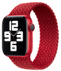 10-Pack M  Red  Loop Watch Bands 0.8 x 6.2Inch , Fits 38mm/40mm/41mm  Case