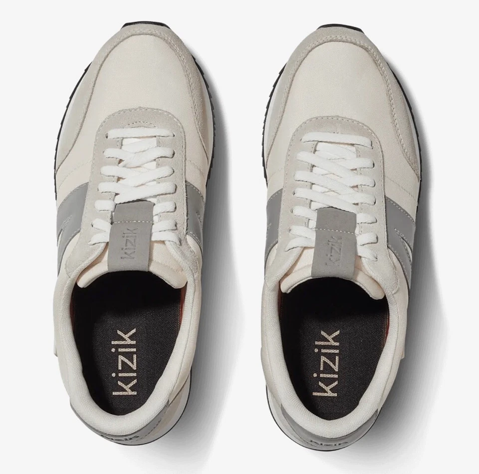 Kizik Milan Granite Womens Athletic Sneaker men 8.5 women 10
