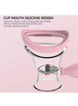 2 pcs Manual Air Pressure Eye Wash Cups, Effective Clean Silicone Squeeze