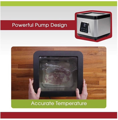 Sous Vide Water Oven by Vesta Precision- Perfecta Powerful Pump Design 10 Liter