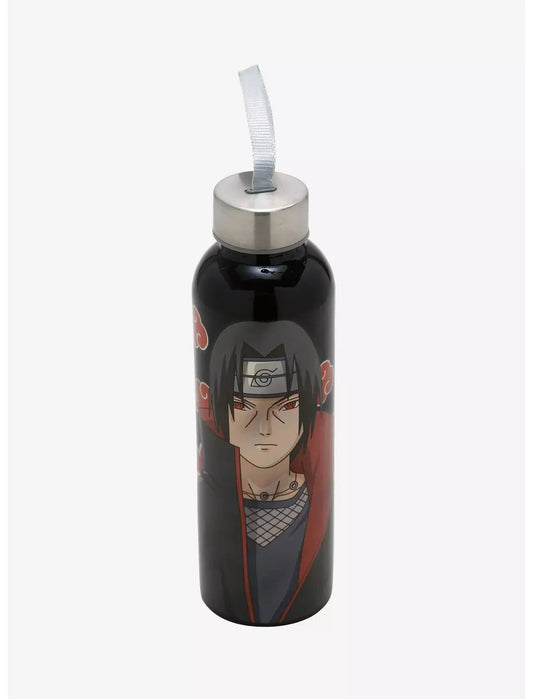 NARUTO SHIPPUDEN ITACHI AKATSUKI GLASS WATER BOTTLE