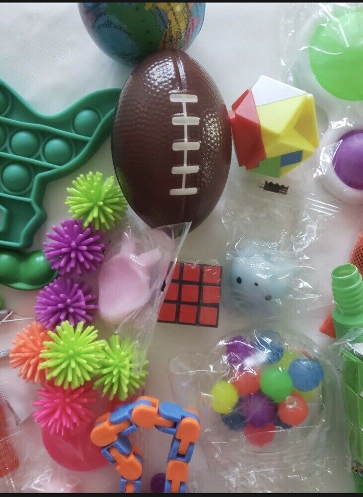 Fidget Popper Sensory Toys Pack Zen Labratory 52 PCs Mix Fidget Fun To Play