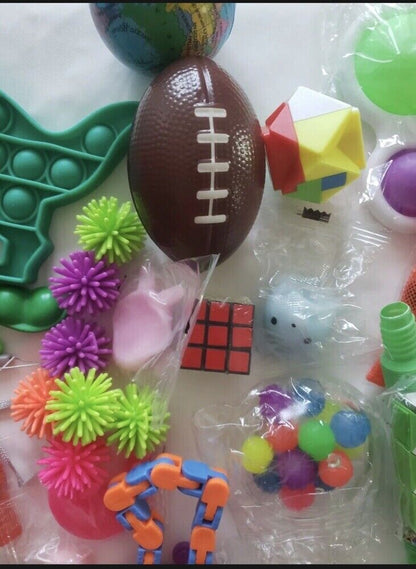 Fidget Popper Sensory Toys Pack Zen Labratory 52 PCs Mix Fidget Fun To Play