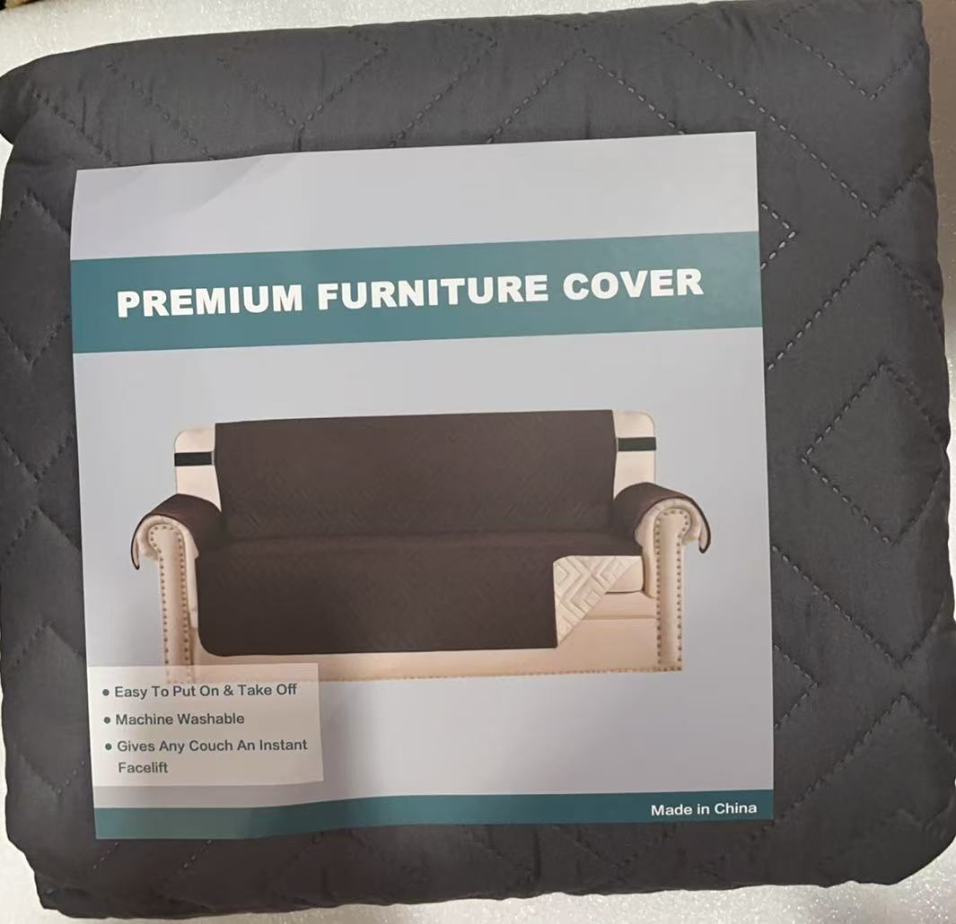 Sofa Slipcovers Reversible Quilted Loveseat Couch Cover Water Resistant Furnitur
