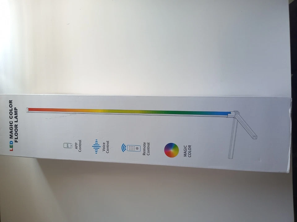 CYZAM LED MAGIC Color Floor Lamp New In Box With Remote EB2