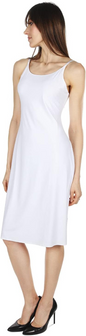 See Through Sleepwear Dress White S