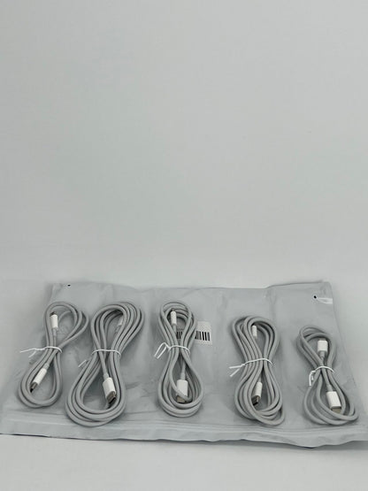 5 PACK USB-C Charging Data Cable