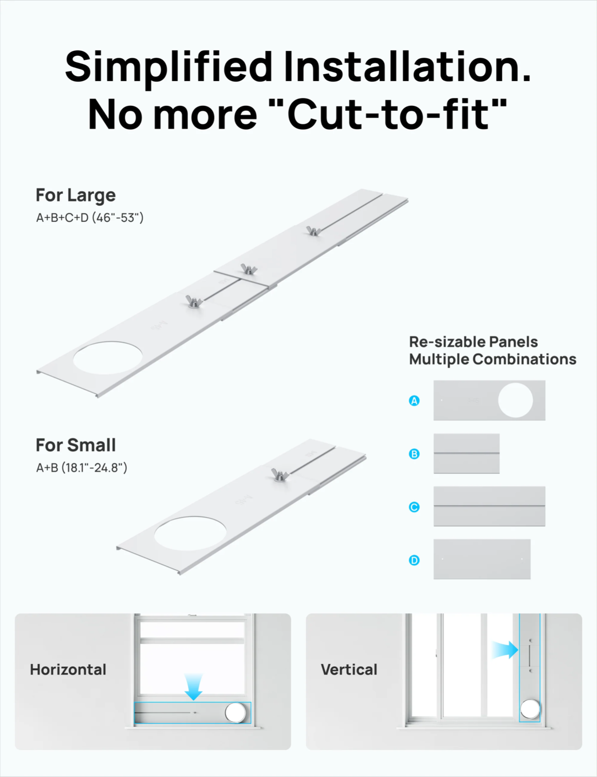 Smart Air Conditioner White -open box