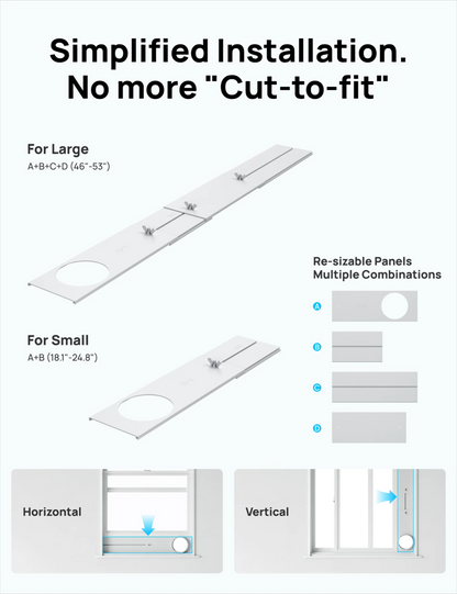Smart Air Conditioner White -open box