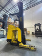 Hyster reach truck 2008 year model 320 inch lift height 4500lb capacity Pick up.