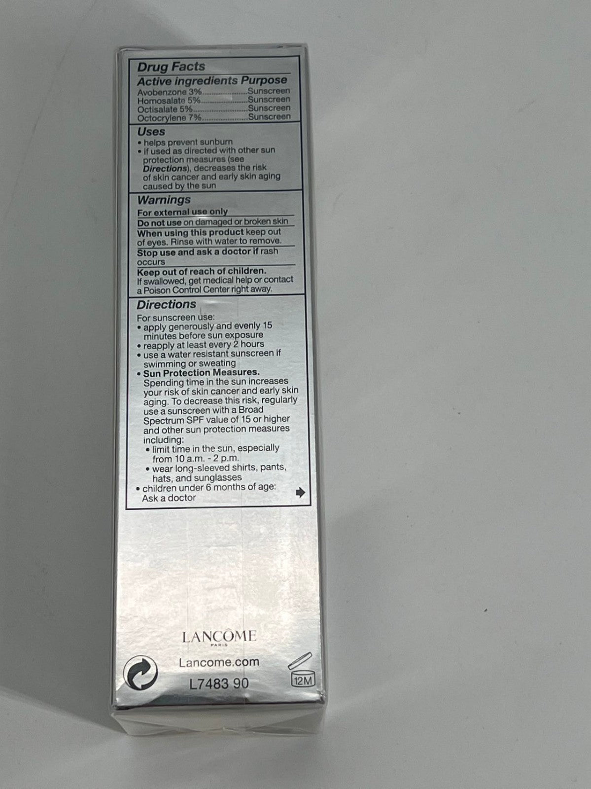 Lancôme Rénergie Lift Multi-Action Ultra Sunscreen and Moisturizer with SPF 30
