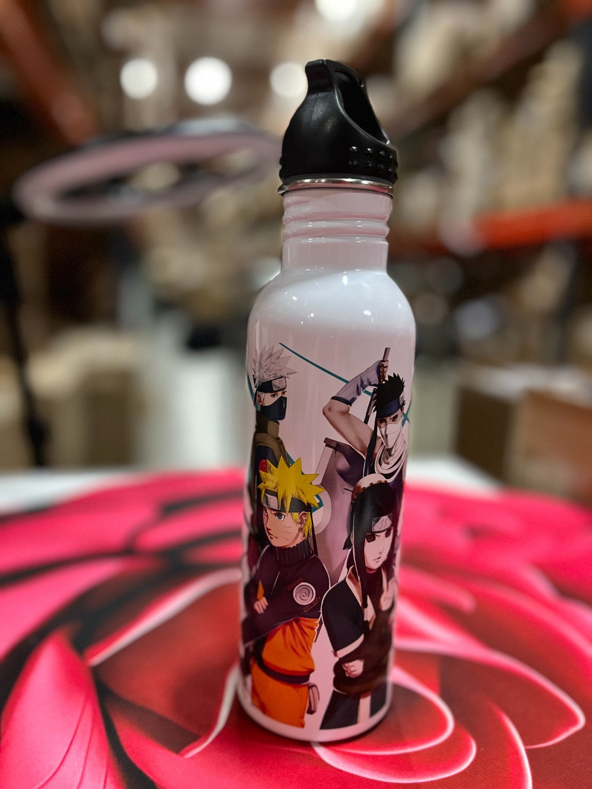 Naruto Shippuden 25oz Stainless Steel Water Bottle