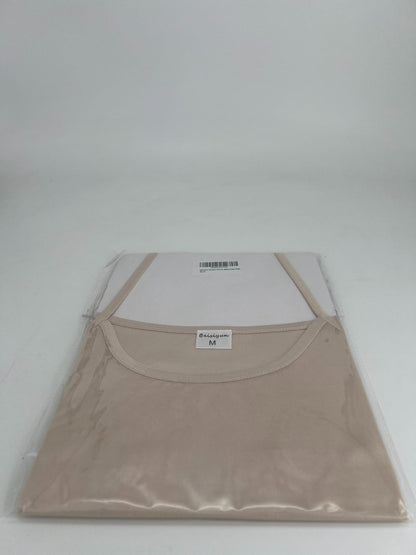 See Through Sleepwear Dress Beige M