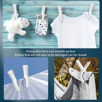 8 Pack Large Beach Towel Clips for Beach Chairs Cruise Pool Boat Towel Holder