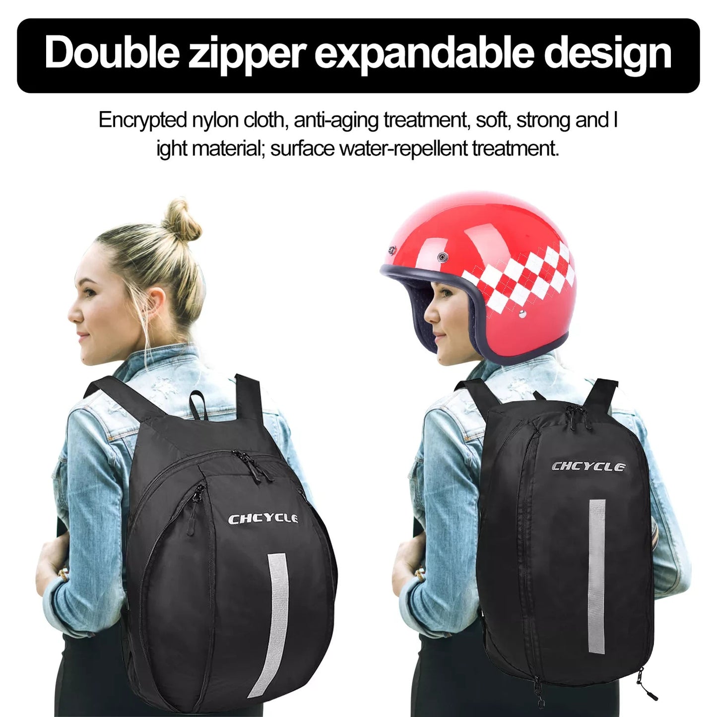 Motorcycle Helmets Backpack Waterproof Storage Bag Large Capacity for Travel