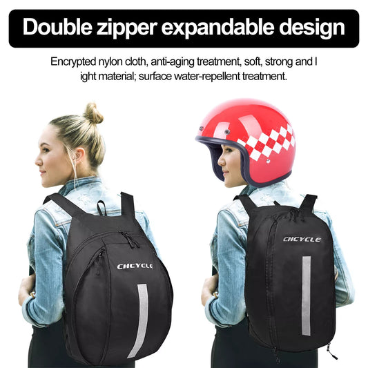 Motorcycle Helmets Backpack Waterproof Storage Bag Large Capacity for Travel