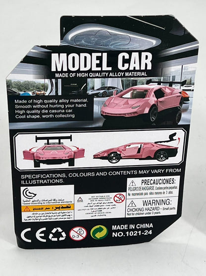 4 pieces in 4 colors, 3+ children’s 3-door toy car