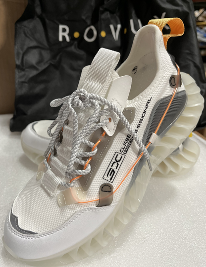 Rovux Footwear Size 7.5 Us Men’s White/orange Color Scheme WT40