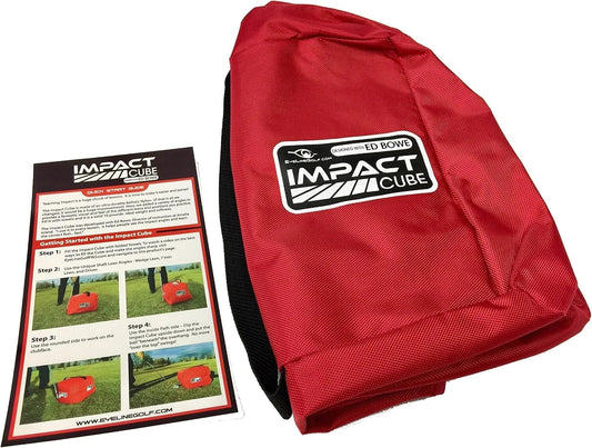 Golf Training Aid – Ultra-Durable, Multi-Angled red Black