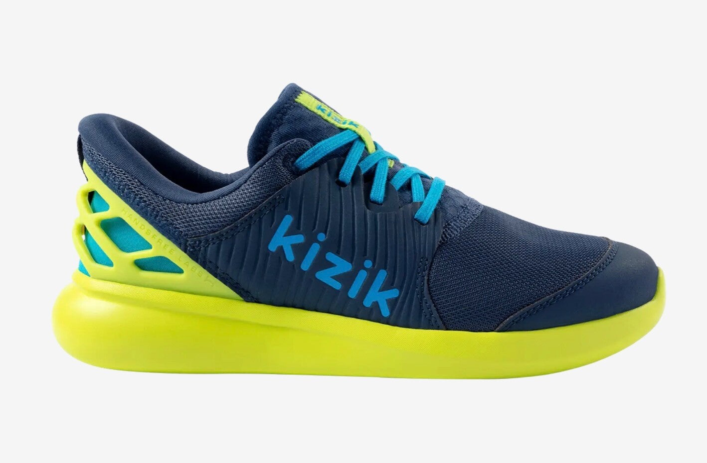 Kizik Anaheim Blue Energy Kids Boys Athletic Sneaker 6Y.