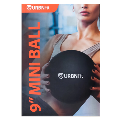 URBNFit 9 INCH Mini Ball Black w/ Anti-Birst Coating Able to Support 600lbs