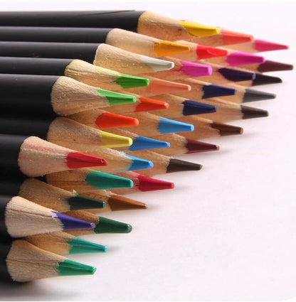 Colored Pencil Set - (47 Pieces) Vivid 3.5 mm Artist Grade Drawing & Sketching C