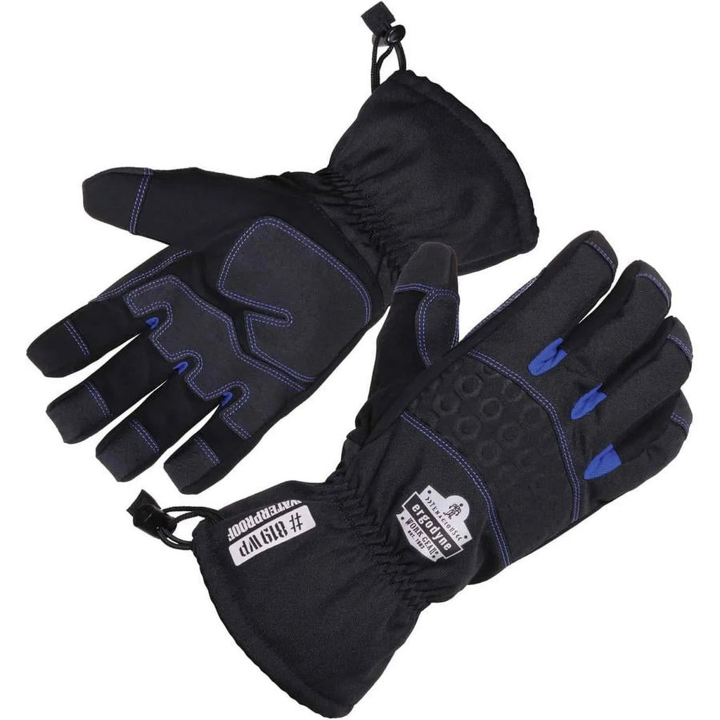 Ergodyne ProFlex 819WP Extreme Thermal Waterproof Winter Gloves Black Small