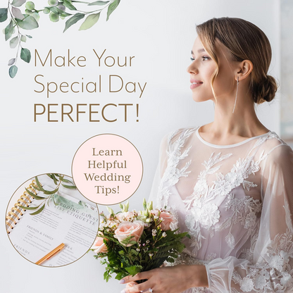 Your Perfect Day Wedding Planner for Bride - Wedding Planning Book and Organizer