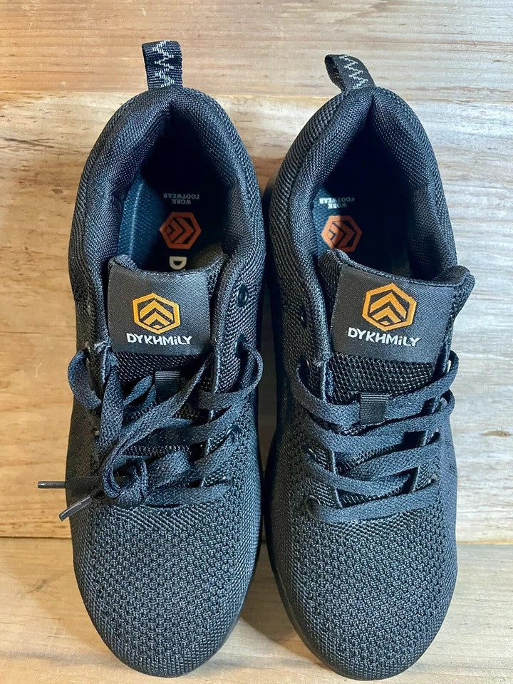 DYKHMILY #D91859 Mesh Breathable Safety Steel Toe Cap Work Shoes W-6.5 NWT