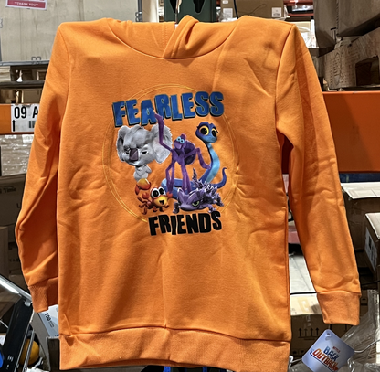 Back To The Outback Pretty Boy, Maddie and Zoe Boys Single Character Hoodie, SIZ