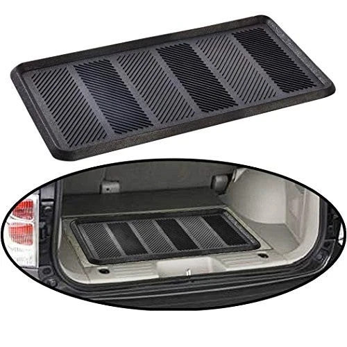 Durable 32 x 16 Inch Rubber Boot Tray Mat for Indoor Outdoor Use