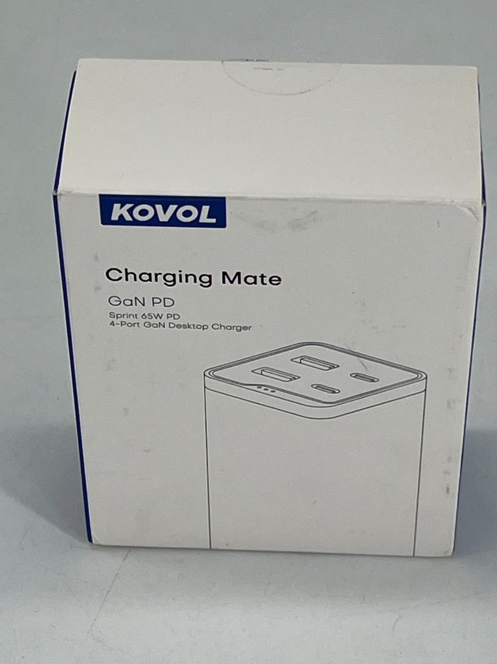 Kovol Charging Mate GaN PD Sprint 120W PD 4-Port Desktop Charger KV-PC001 New