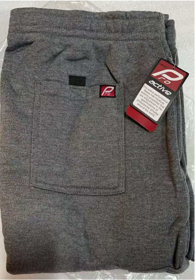 Big Boys Fleece Cargo Sweatpants Charcoal Male  |  Size 2XL