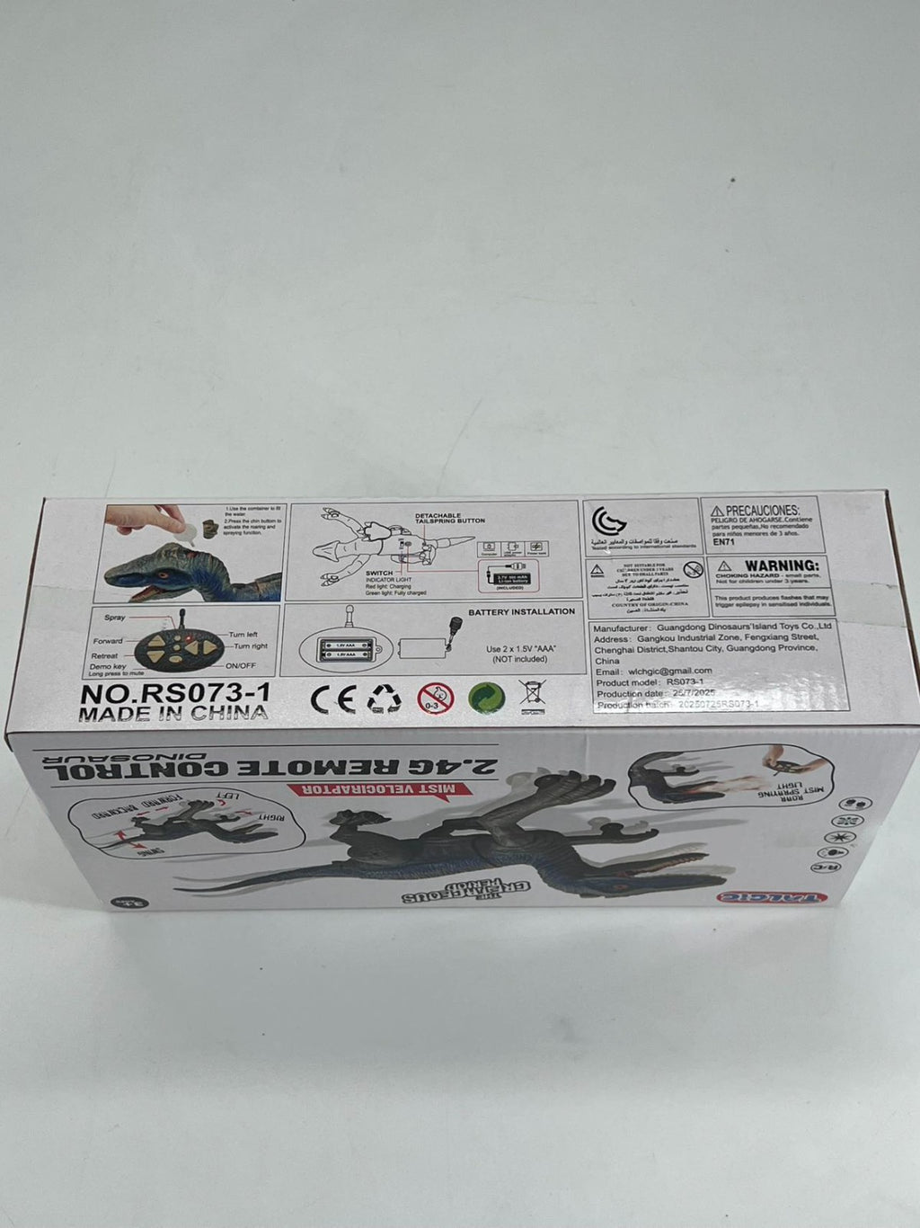 Dinosaur Toys for Kids, 2.4GHz Remote Control Dinosaur.