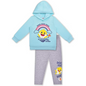 Baby Shark Girls 2 Piece Hoodie and Legging Set, Infant 3T