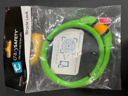 Bicycle Lock Green