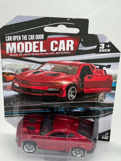 4 pieces in 4 colors, 3+ children’s 3-door toy car